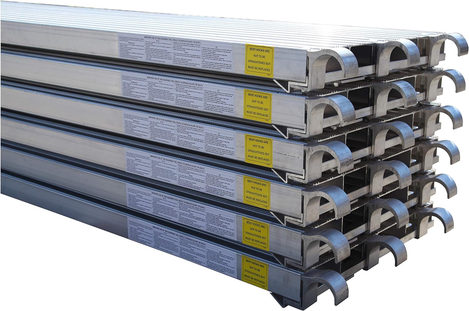 Lightweight and Stable Aluminum Scaffold Deck for Construction Projects